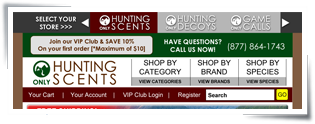 only hunting scents